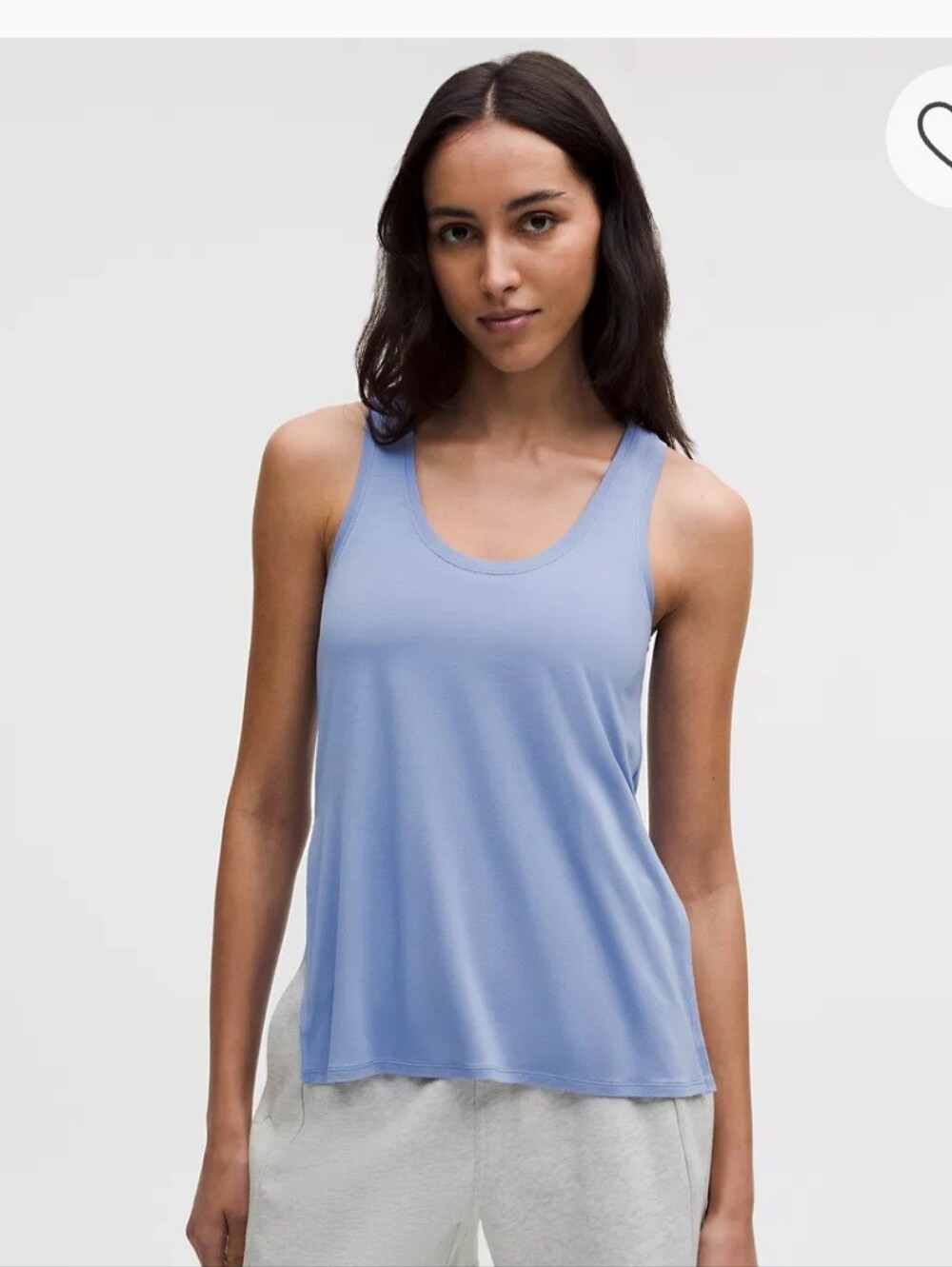 Silk Appeal Side Slit Tank Top